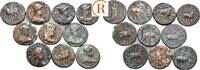 Indien: Kushan Lot 10 x Tetradrachmen Soter Megas, ca. 55-105 -