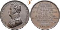 Frankreich: Bronzemedaille von Dayrard, auf Louis Antoine Ludwig XVIII, 1814-1824: -