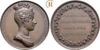 Frankreich: Bronzemedaille v. Gayrard, auf Marie Therese Ludwig XVIII, 1814-1824: -