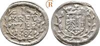 Friedberg Burggrafschaft: 1 Kreuzer Philipp Adolph, 1685-1698: -