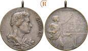 Friedrich Schiller, 1759-1805: Versilberte Bronzemedaille -