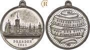 Dresden Stadt: Zinnmedaille auf das Sängerbundfest -