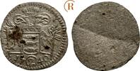 Schweiz Reichenau Herrschaft in Graubünden: Einseitiger 2 Pfennig Thomas Franz von Schauenstein 1723-1740: -