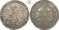 Sachsen Gotha Altenburg: Breiter Reichstaler Gotha auf seinen Tod Ernst der Fromme, 1640-1675: -