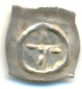 Schweiz Basel Bistum 4-zipfliger Pfennig -