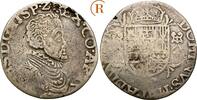 Niederlande Artois: 1/2 Ecu Arras Philipp II, 1555-1598: -