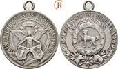 Schweiz St. Gallen Lichtensteig: Silbermedaille auf d. Schützenfest in Lichtensteig -