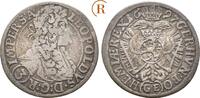 Habsburg: 3 Kreuzer Prag Leopold I, 1657-1705: -