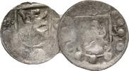 Chur Bistum: Einseitiger Pfennig, Schüsselpfennig Lot 2 Stück Peter II. Rascher, 1581-1601: -