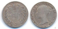 Grossbritannien: Victoria, 1837-1901. Three Pence -