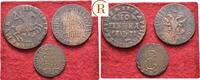 Russland: Lot 3 bessere Kupfermünzen -