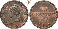 Frankreich: 1 Centime Paris 2. Republik, 1848-1852: -
