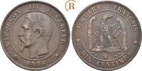 Frankreich: 10 Centimes Marsaille Napoleon III, 1852-1870: -
