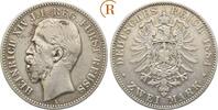 Kaiserreich: Reuss jüngere Linie: 2 Mark Heinrich XIV, 1867-1913: -