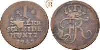 Hessen Kassel: 1 Heller Friedrich I, 1730-1751: -
