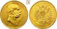 habsburg: 10 Kronen auf das 60 jährige Regierungsjub. Wien Franz Joseph I, 1848-1916: -