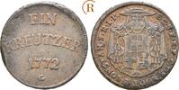 Konstanz Bistum: 1 Kreuzer Günzburg Franz Conrad von Rodt, 1750-1775: -