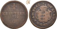 Habsburg: 1/4 Kreuzer Günzburg Maria Theresia, 1740-1780: -