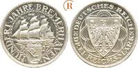 Weimarer Republik: 3 Reichsmark Bremerhaven -