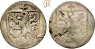Sachsen: Einseitiger Pfennig Schneeberg Kurfürst Ernst und Herzog Albrecht, 1482-1485: -