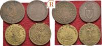Frankreich: Rechenpfennig. Lot 4 Stück -