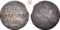 Hessen Darmstadt: 1 Kreuzer Ludwig X, 1790-1806: -