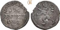 Hessen Darmstadt: 1 Kreuzer Ludwig X, 1790-1806: -