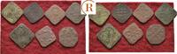 Augsburg Stadt: Heller. Lot 7 Stück -