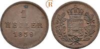 Bayern: 1 Heller Ludwig I, 1825-1848: -