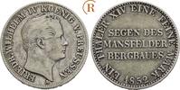 Preussen: Ausbeutetaler Berlin Friedrich Wilhelm IV, 1840-1861: -