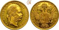Habsburg: Dukat Wien GOLD Franz Joseph I, 1848-1916: -