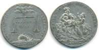 Notzeiten Zinn Jeton 1816/17 von Stettner / Loos -