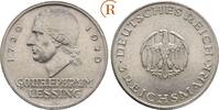 Weimarer Republik: 3 Reichsmark Lessing -