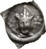 Schweiz Basel Bistum: Vierzipfliger Pfennig Bischof Gerhard von Vuippens, 1310-1325: -