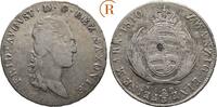 Sachsen: 2/3 Taler Dresden mit Napoleonrand Friedrich August I, 1806-1827: -