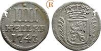 Hessen Kassel: 4 Heller Friedrich I, 1730-1751: -