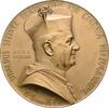 Herzogenburg ( Niederösterreich ) Einseitige Bronzemedaille auf Ubald Steiner -