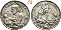 Religion: Silberne Gußmedaille -