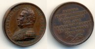 Frankreich: Napoleon I., 1804-1814 Bronzemedaille 1820 -