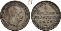 Preussen: 1 Silbergroschen Berlin Wilhelm I, 1861-1888: -