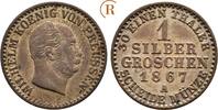 Preussen: 1 Silbergroschen Berlin Wilhelm I, 1861-1888: -