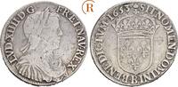 Frankreich: 1/2 Ecu Rouen Ludwig XIV, 1643-1715: -