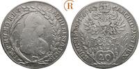 Habsburg: 20 Kreuzer Prag Maria Theresia, 1740-1780: -