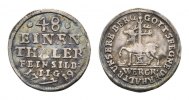 STOLBERG: Christoph Friedrich, 1704-1738. 1/48 Taler -