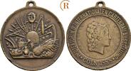 Preussen: Bronzemedaille Cöln Gartenbau Ausstellung Wilhelm I, 1861-1888: -