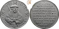 Sachsen: Zinnmedaille Johann Georg I, 1615-1656: -