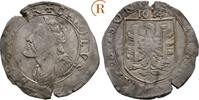 Teston mit Büste Kaiser Karl V. 1624 Besacon Stadt:  ss Schrötlingsfehler am Rand