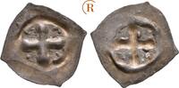 Schweiz Basel Bistum: Pfennig, sog. Kolbenpfennig Anonym, 1150-1200: -