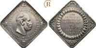 Preussen: Silbermedaille auf seinen 90. Geburtstag Wilhelm I, 1861-1888: -