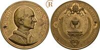 Vatikan: Bronzemedaille auf das 50 jährige Priesterjubiläum Leo XIII, 1878-1903: -